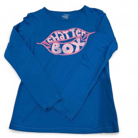 Vintage Old Navy Chatterbox Graphic Long Sleeve Top in excellent condition - Picture 2 of 6